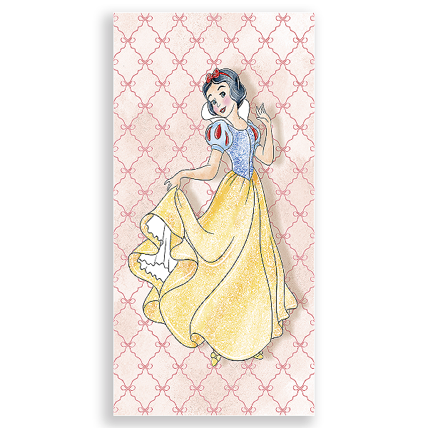 Capa Faixa Lateral Sublimado - Princesa Branca de Neve -Vivi Mide