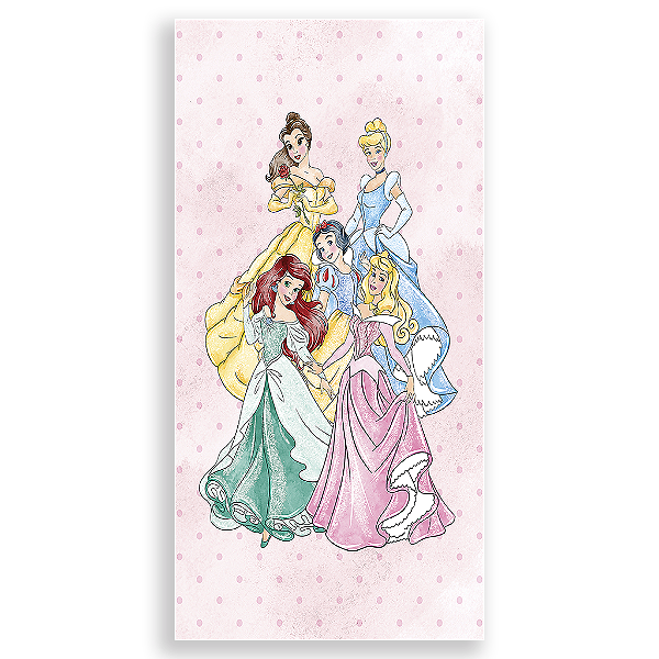 Capa Faixa Lateral Sublimado - Princesas -Vivi Mide