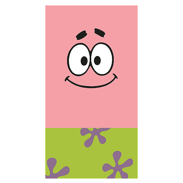 Capa Faixa Lateral Sublimado - Bob Esponja
