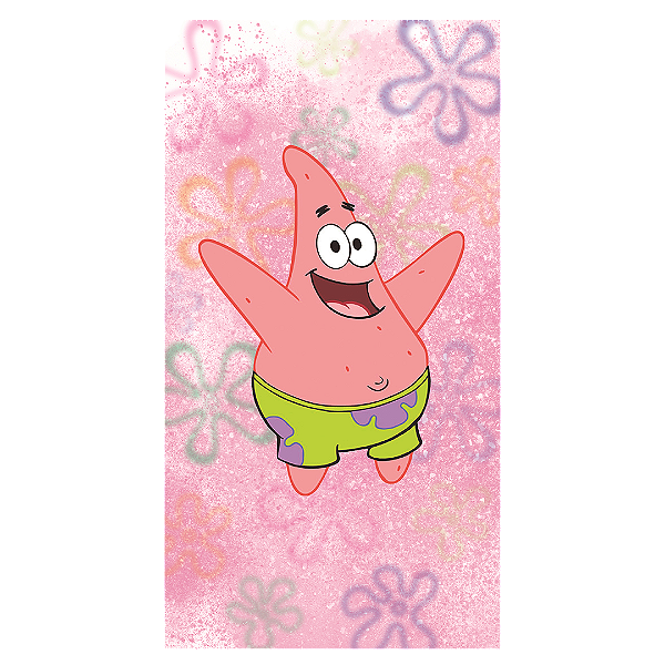 Capa Faixa Lateral Sublimado - Bob Esponja