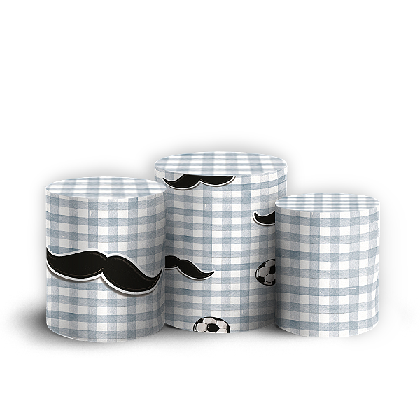 Capas Trio Cilindro Sublimado Veste Fácil - Dia dos Pais