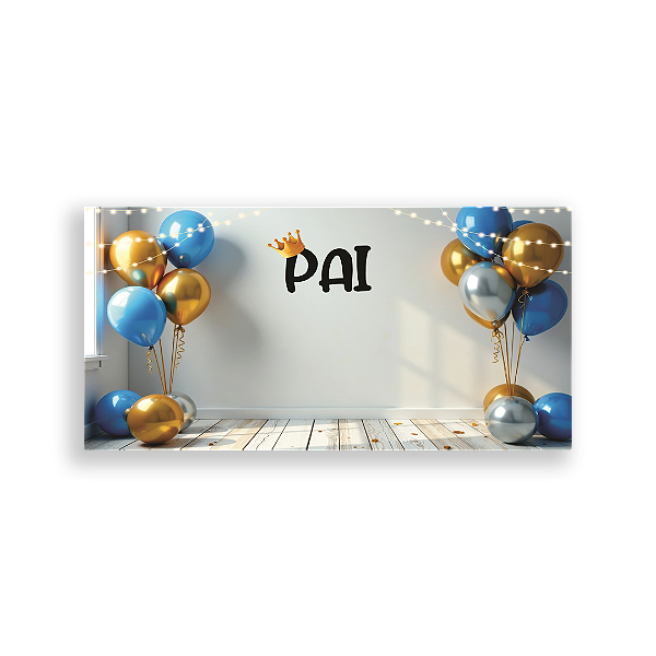 Capa Painel Retangular Sublimado - Dia dos Pais