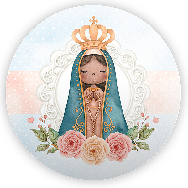 Capa Mini Painel Sublimado - Nossa Senhora