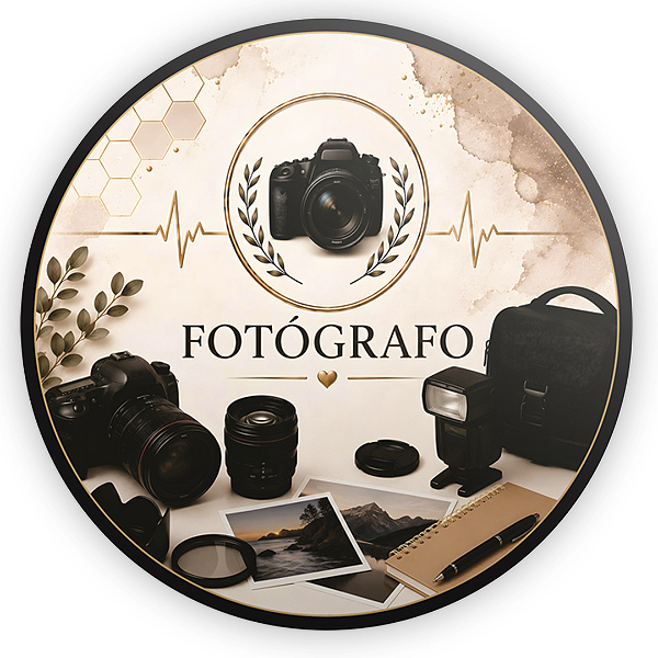 Capa Mini Painel Sublimado - Profissões