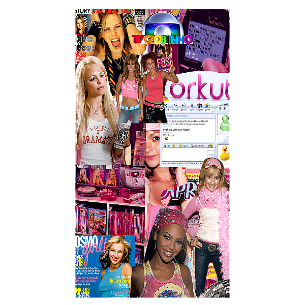Capa Mini Faixa Lateral Sublimado - Anos 2000