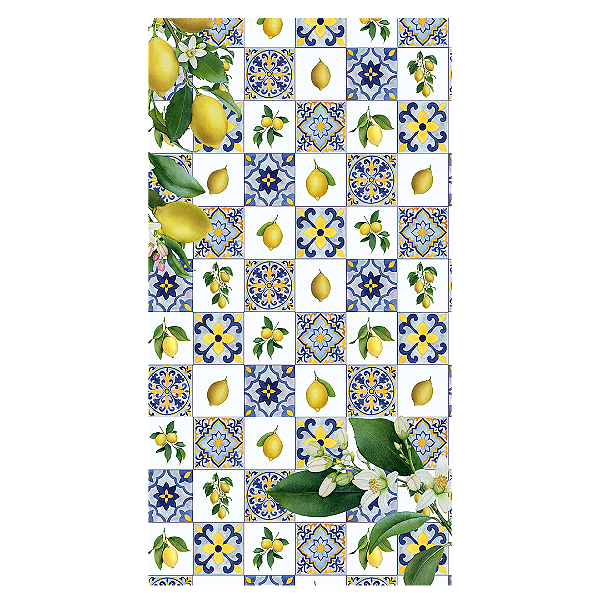 Capa Mini Faixa Lateral Sublimado - Limao Siciliano