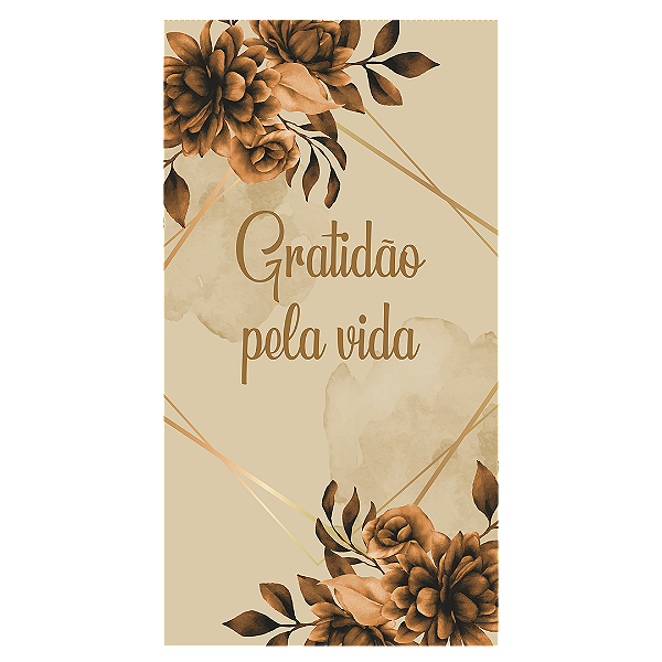 Capa Faixa Lateral Sublimado - Gratidão