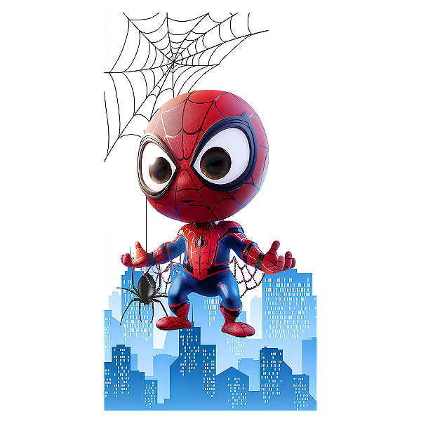 Capa Faixa Lateral Sublimado - Homem Aranha