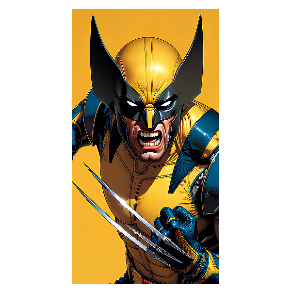 Capa Faixa Lateral Sublimado - Wolverine