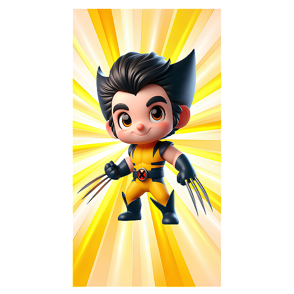 Capa Faixa Lateral Sublimado - Wolverine