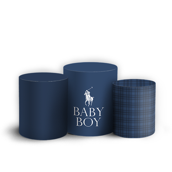 Capas Trio Cilindro Sublimado Veste Fácil - Ralph Lauren Polo