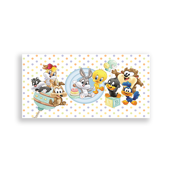Capa Painel Retangular Sublimado - Looney Tunes