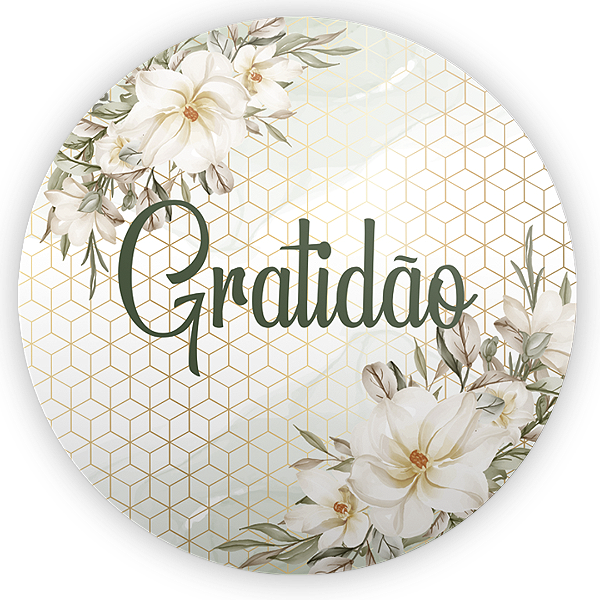 Capa Mini Painel Sublimado - Gratidão
