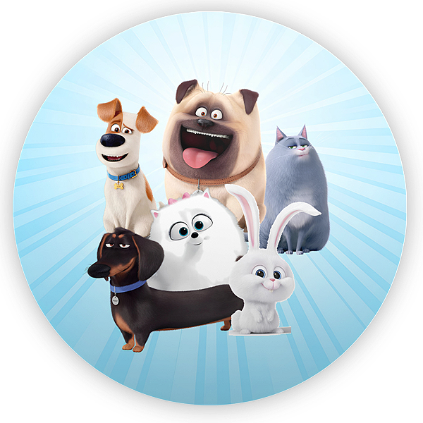 Capa Mini Painel Sublimado - A Vida Secreta dos Animais