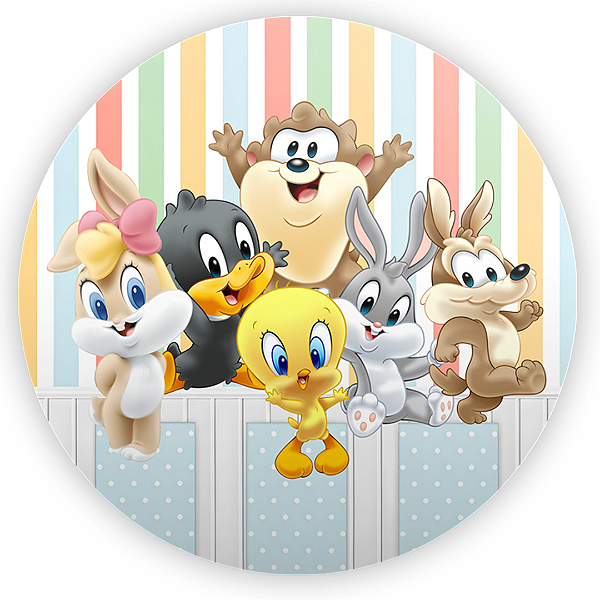 Capa Mini Painel Sublimado - Looney Tunes