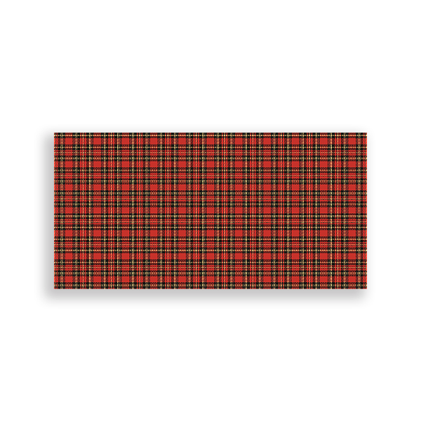 Capa Painel Retangular Sublimado - Xadrez Escocês