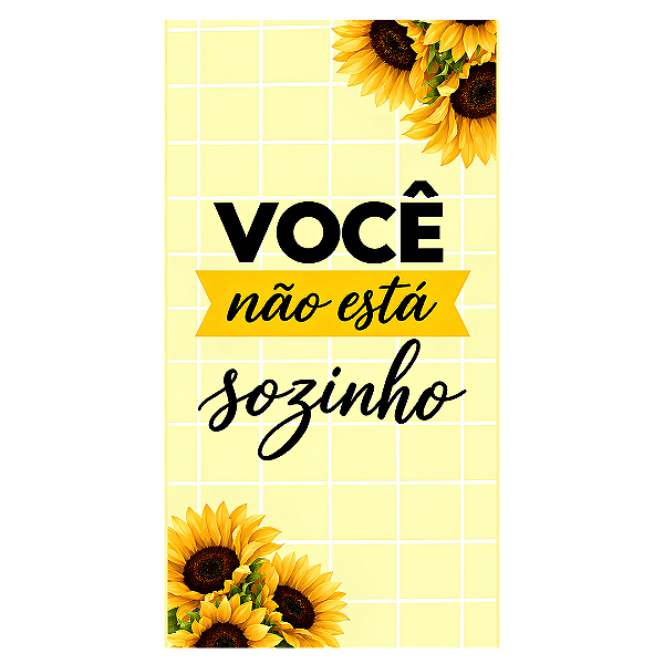 Capa Faixa Lateral Sublimado - Setembro Amarelo