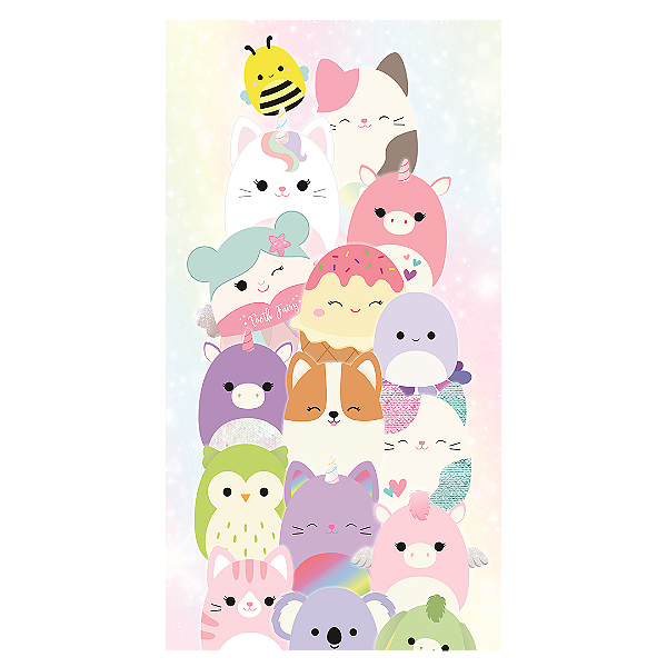 Capa Faixa Lateral Sublimado - Squishmallow