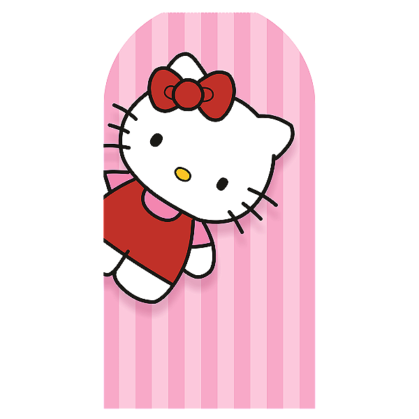 Capa Faixa Lateral Sublimado - Hello Kitty