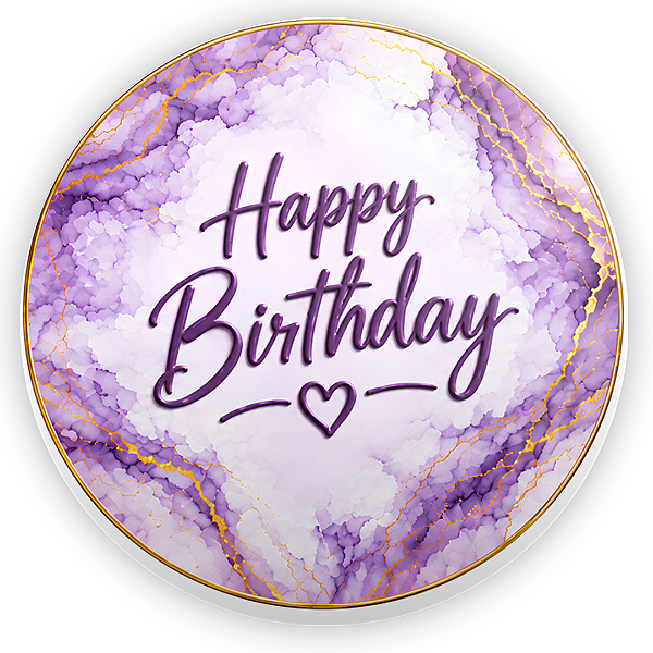 Capa Mini Painel Sublimado - Happy Birthday