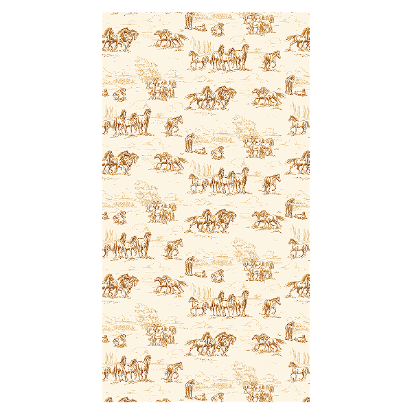 Capa Mini Faixa Lateral Sublimado - Cowgirl