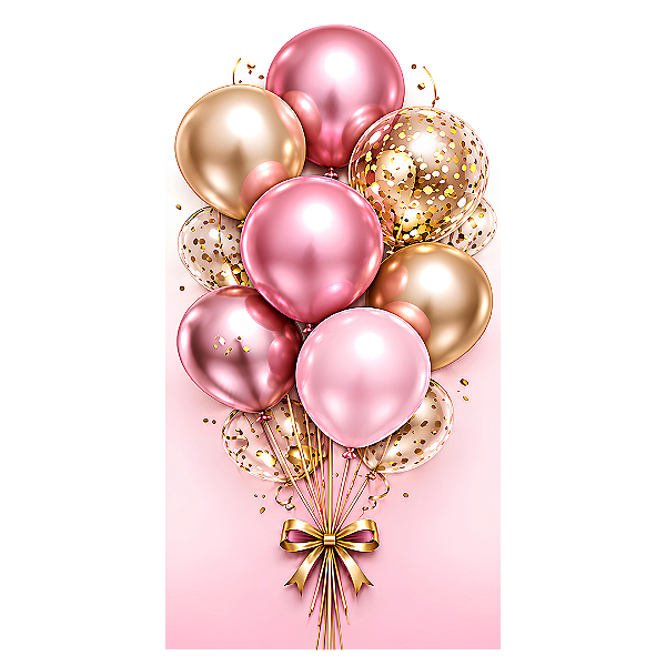 Capa Mini Faixa Lateral Sublimado - Happy Birthday