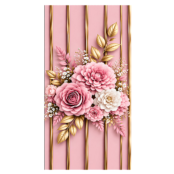 Capa Mini Faixa Lateral Sublimado - Happy Birthday