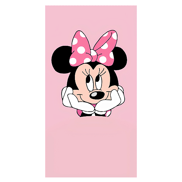 Capa Mini Faixa Lateral Sublimado - Minnie