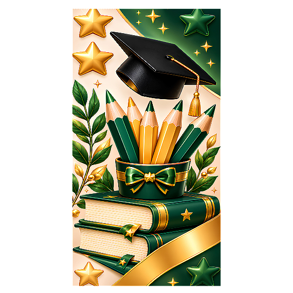Capa Faixa Lateral Sublimado - Formatura