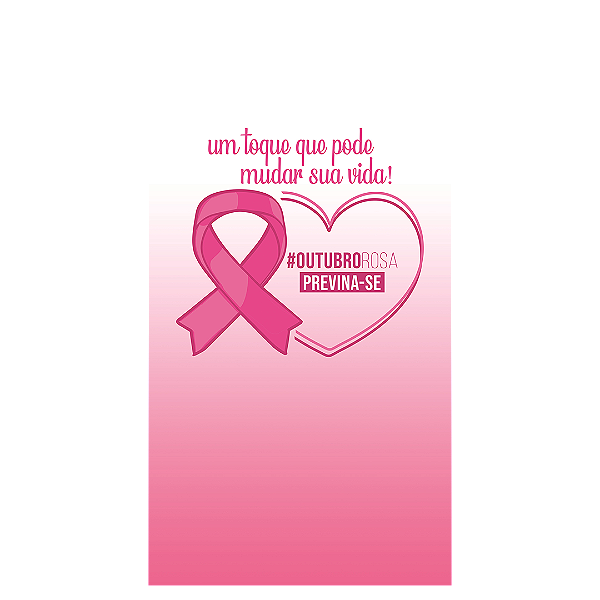 Capa Faixa Lateral Sublimado - Outubro Rosa