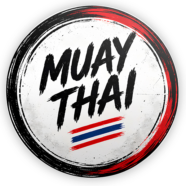 Capa Painel Redondo Sublimado - Muay Thai