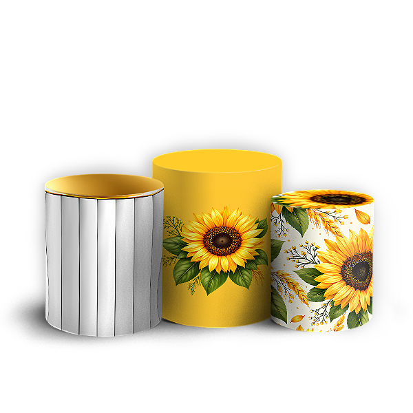 Capas Trio Cilindro Sublimado Veste Fácil - Chá de Panela