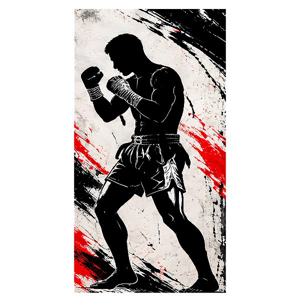 Capa Mini Faixa Lateral Sublimado - Muay Thai