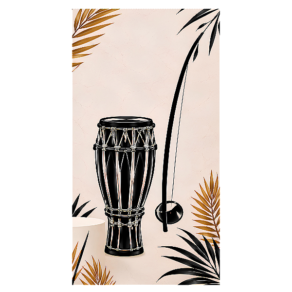 Capa Mini Faixa Lateral Sublimado - Capoeira