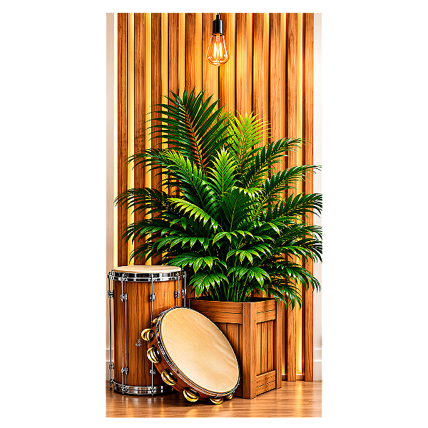 Capa Mini Faixa Lateral Sublimado - Roda de Samba