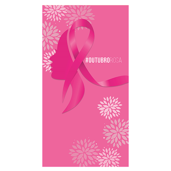 Capa Faixa Lateral Sublimado - Outubro Rosa