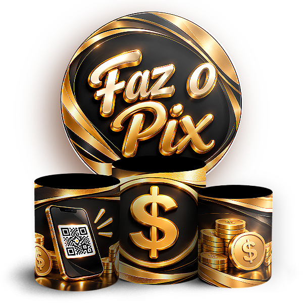 Capas Painel Redondo e Trio Cilindro Sublimado - Faz o Pix