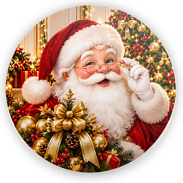 Capa Mini Painel Sublimado - Feliz Natal
