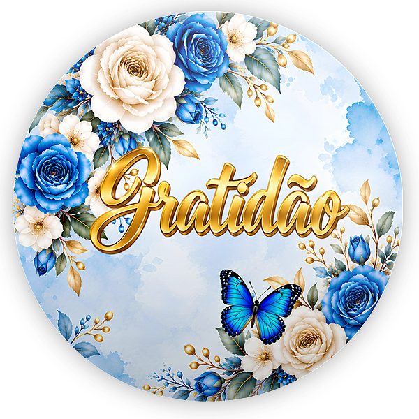 Capa Mini Painel Sublimado - Gratidão