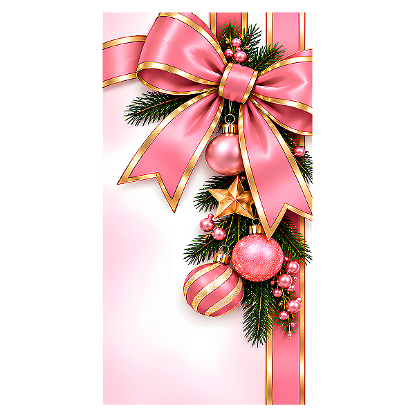 Capa Mini Faixa Lateral Sublimado - Feliz Natal