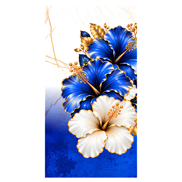 Capa Mini Faixa Lateral Sublimado - Tropical Floral