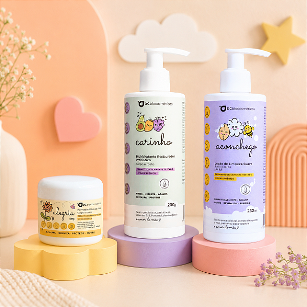 Kit Essencial [Pomada, Biohidratante e Sabonete Loção]