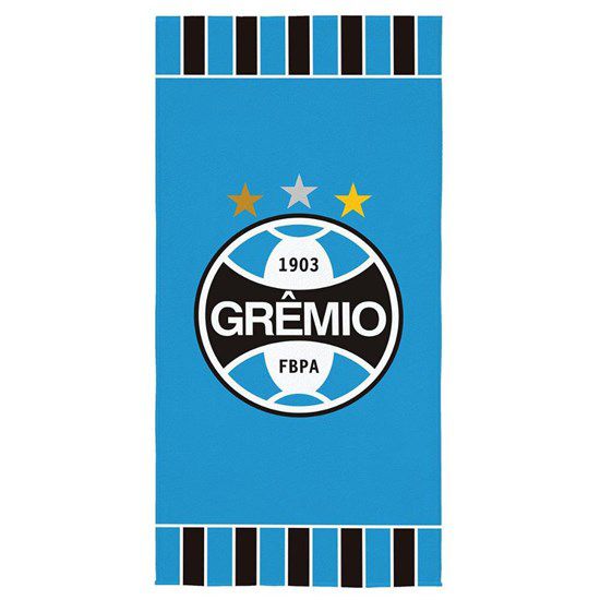 Toalha Aveludada De Time Gremio Licenciado Lepper