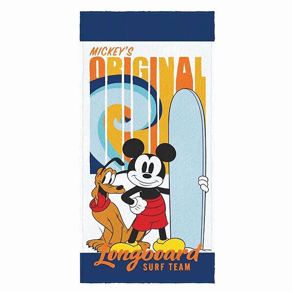 Toalha De Banho Mickey (Surf Club) - Lepper