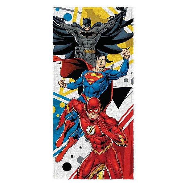 Toalha De Banho Infantil Liga Da Justiça - Lepper