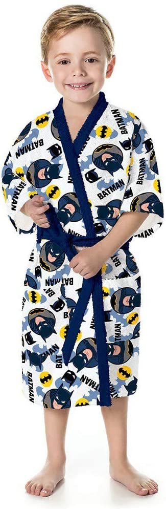 ROUPÃO FELPUDO DO BATMAN LEPPER TAM:P