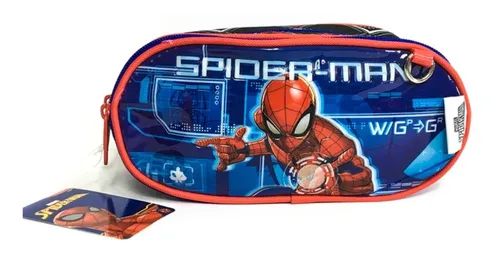 Estojo Escolar Do Homem Aranha De 1  Compartimento Chenson