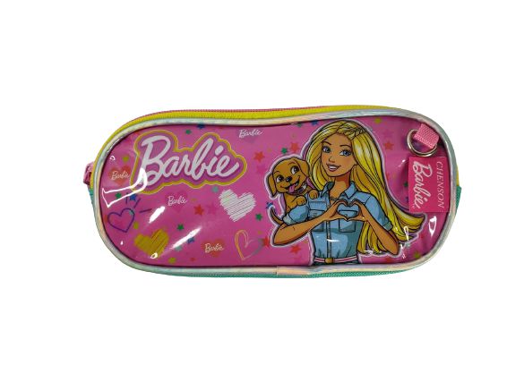 ESTOJO ESCOLAR DA BARBIE CHENSON DE 1 COMPARTIMENTO