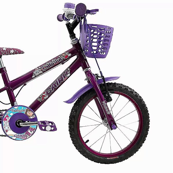 Bicicleta Aro16 Com Cesta Fem. Fadinha Cairu - 310008