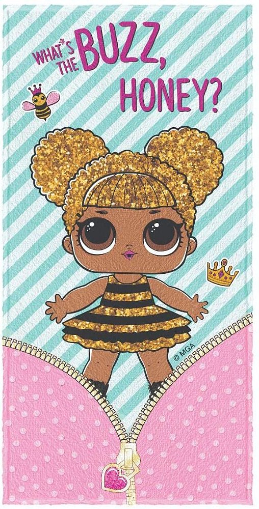 TOALHA DE BANHO INFANTIL LOL LEPPER KIDS